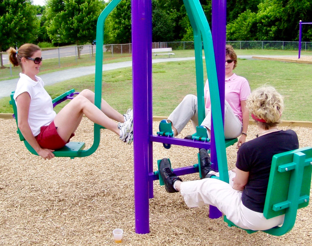 Leg Press (3 Person Station)